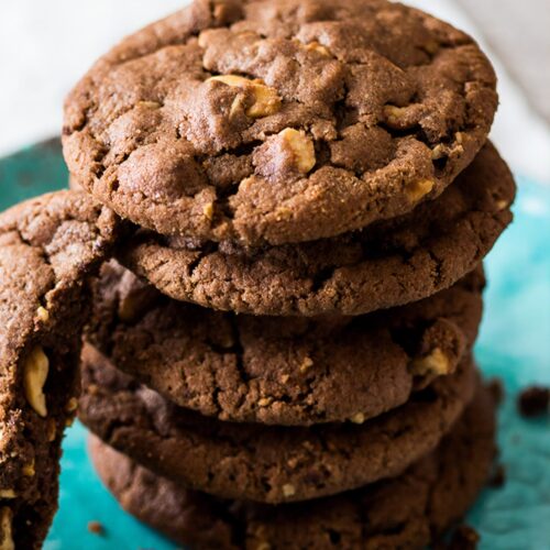 Chocolate Peanut Cookies