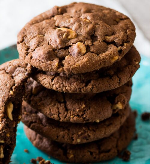 Chocolate Peanut Cookies